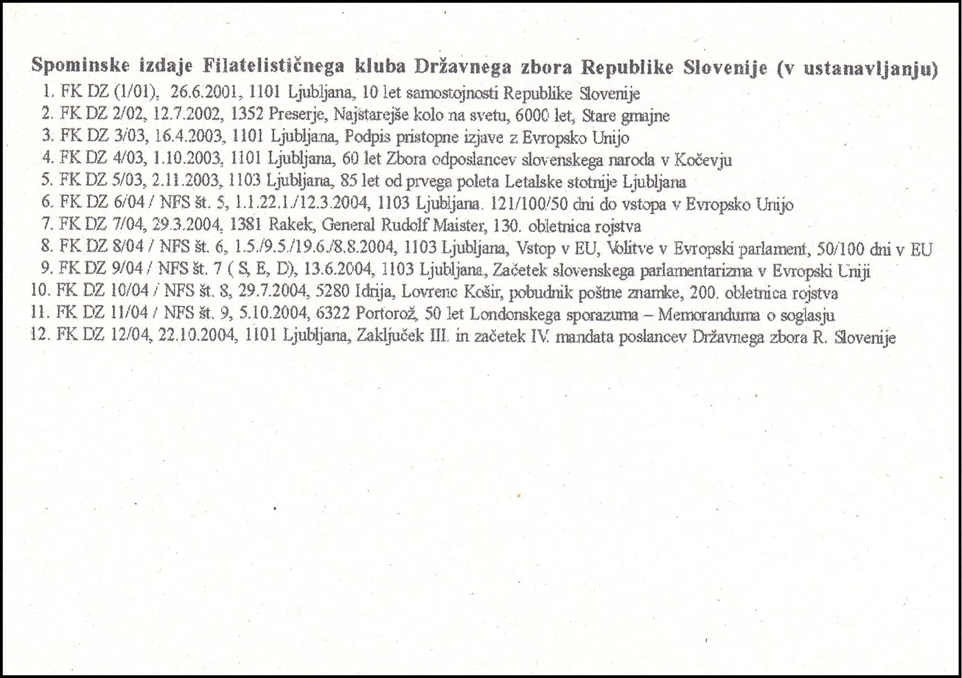 ZADNJI DAN 3. IN PRVI 4. MANDATA DZ RS